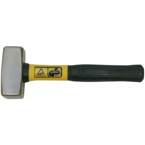 Mazzetta per muratore con testa in acciaio temprato e manico in fibra -1000 gr