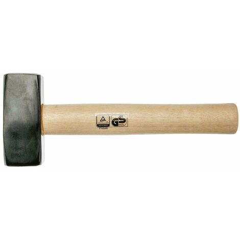 Mazzetta per muratore con testa in acciaio temprato e manico in legno -1000 gr