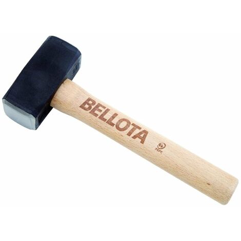 Mazzetta per muratore in acciaio con manico in legno robusta e resistente -800 gr