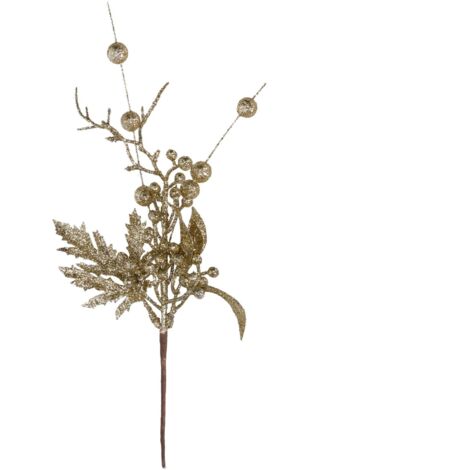 Mazzo di Bacche 33 cm Oro
