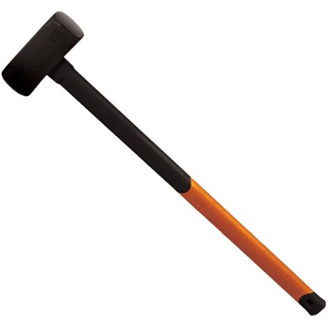Mazzuola Fiskars in Acciaio al Carbonio Forgiato, 3,9 kg, Nero e Arancione, L, Modello 1001619