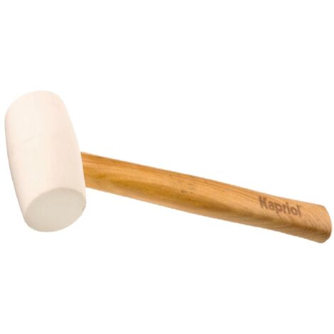 Mazzuola gomma manico legno Kapriol 500gr