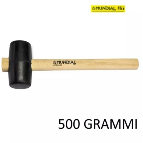 MAZZUOLA IN GOMMA MUNDIAL 500 GRAMMI