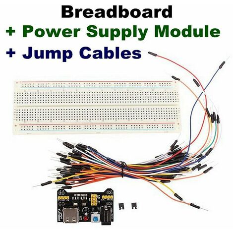 MB-102 MB102 Solderless Experiment Board + Power Supply + Connection Cable Arduino Pr Kits