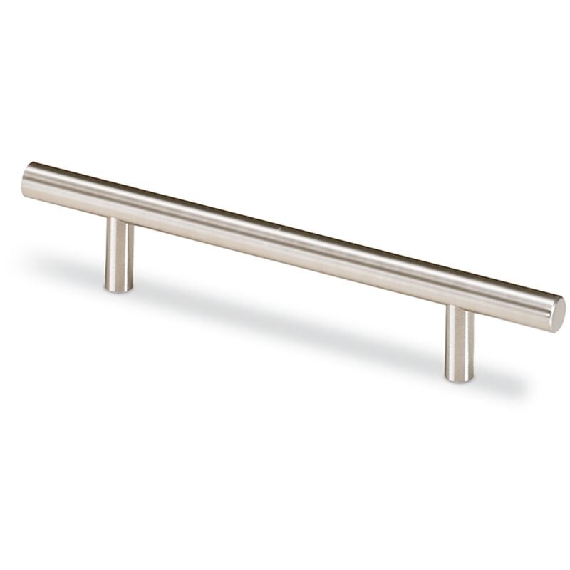 Stangengriff Hale, •–• 448, l 508 mm, h 35 mm, ø 12 mm Edelstahl Optik geb.