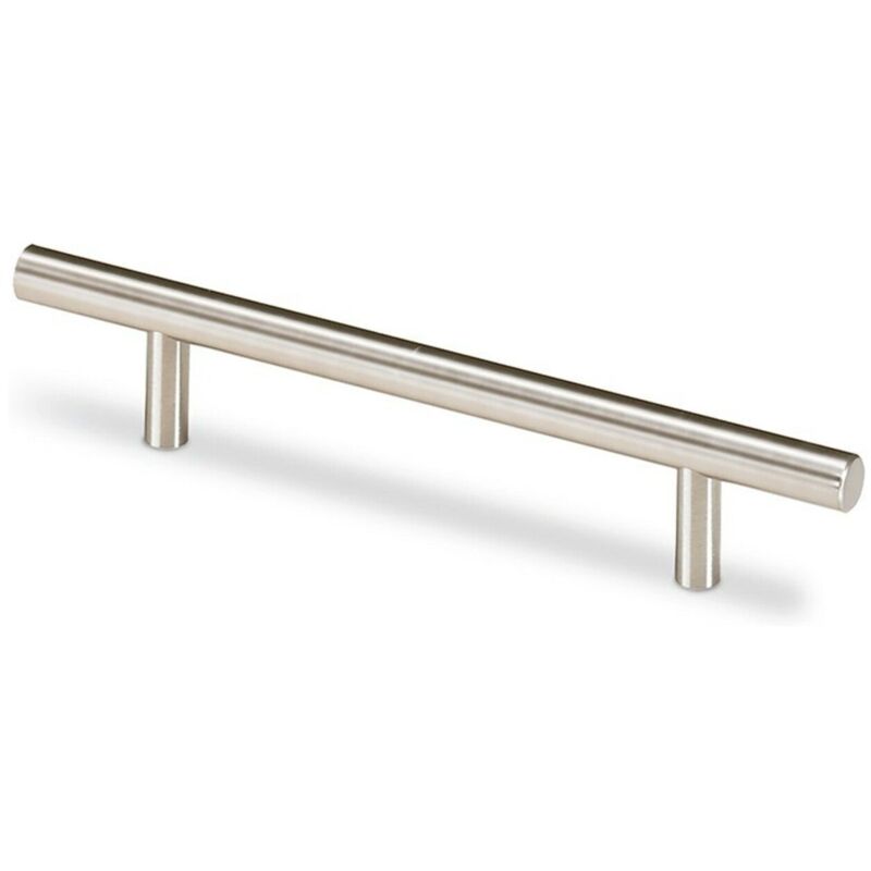 Hettich - Stangengriff Hale, •–• 288, l 348 mm, h 35 mm, ø 12 mm Edelstahl Optik geb.