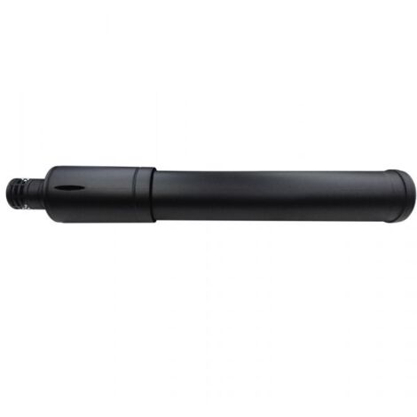 MBM – Terminal coaxial horizontal 100/150 pour poêle à granulés – Évacuation des fumées concentrique – Installation simple sans levage – Fabriqué en Italie
