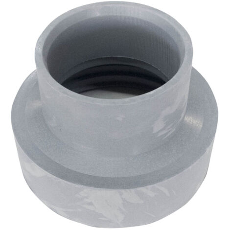 MBM – Réduction en silicone D. 50 - D. 40 pour aspiration cheminées poêles à pellets – Adaptateur pour tuyau D. 50mm – Usage professionnel