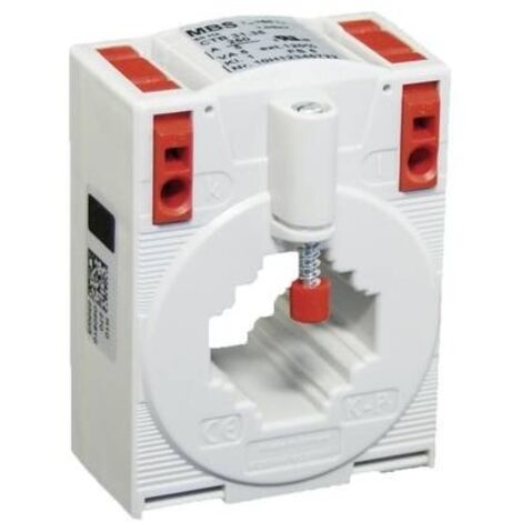MBS CTB 31.35 400/5A 5VA Kl.1 Corrente primaria:400 A Corrente secondaria:5 A Ø ingresso cavo:26 mm 1 pz.