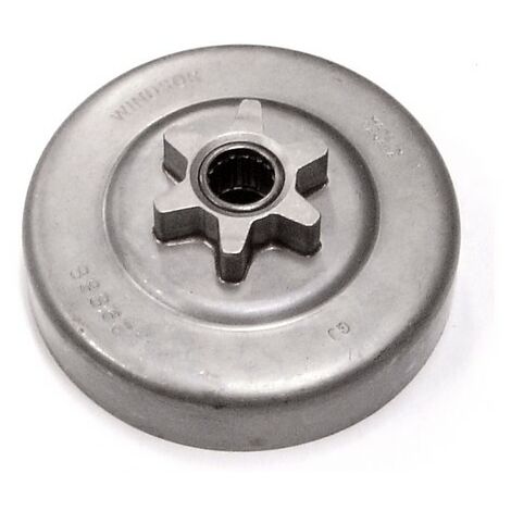Mc Culloch – Pignon de chaîne pour tronçonneuse – Type étoile 3/8 LP – 6 dents – Diamètre 69 mm – Compatible avec modèles Titan et Mac