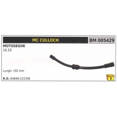 MC CULLOCH tronçonneuse 10.10 tube souffleur longueur 155mm 64848-215708
