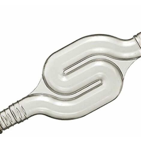 Mc Distribution – Siphon d'évacuation des condensats 16mm – Siphon plastique pour climatisation – Installation verticale/horizontale – Évite remontées d'odeurs