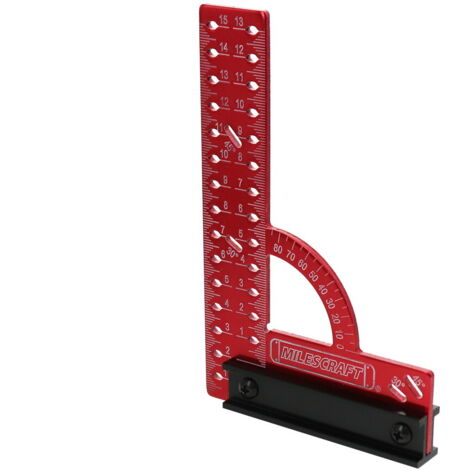 MC-Square 150 x 100 mm Quadrat - Winkelablesung Milescraft