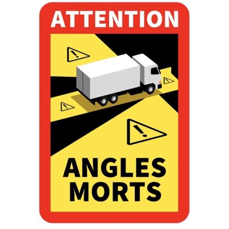 MC005 ANGLES MORTS toter Winkel TIR MC005170x250