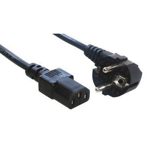 MC901-5M MCL Cordon secteur IEC (C13) / 2 Pôles MCL Cordon secteur IEC C13 / 2 Pôles + Terre 3 x 1mm  - 5m