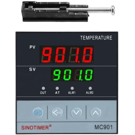 MC901 Wasserdichter digitaler PID-Temperaturregler Typ K, Eingang PT100, Sensorrelais, Ausgang SSR