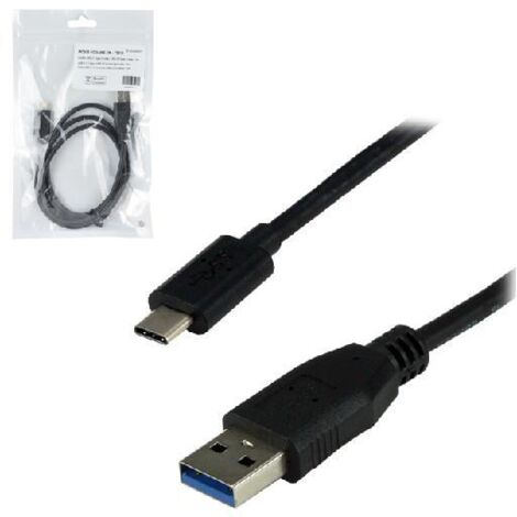 MC923-1C/3AME-1M MCL Cordon USB 3.1 type C mâle / USB 3.0 MCL Cordon USB 3.1 type C mâle / USB 3.0 type A mâle - 1m