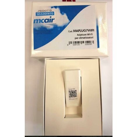 Mcair adattatore  wifi per climatizzatore kit smart maplug7wifi