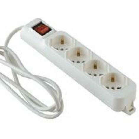 Mcair multipresa universale 10/16a 4bip/scuko 10a&43t presa multifunzione ciabatta ofmpr4uint10a