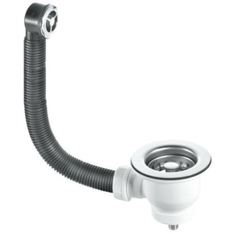 Mcalpine 1.5" Mini Basket Strainer Waste - Stainless Steel