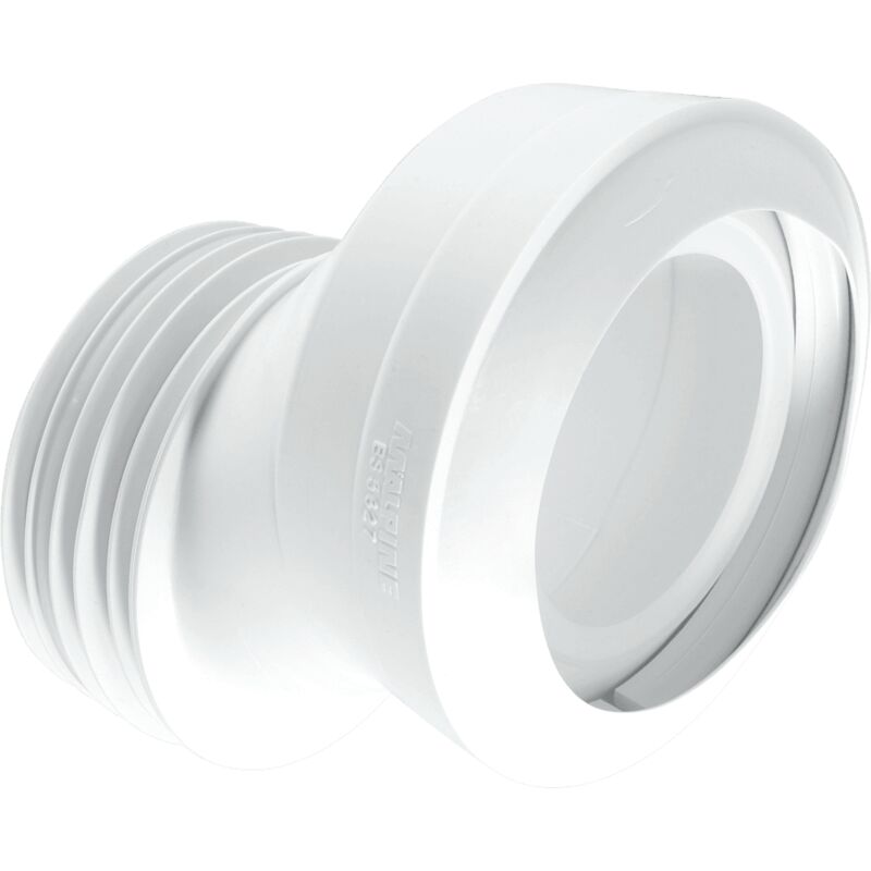 McAlpine Mac-4A 97-107mm Inlet x 4"/110mm Outlet 40mm Offset Macfit WC Connector