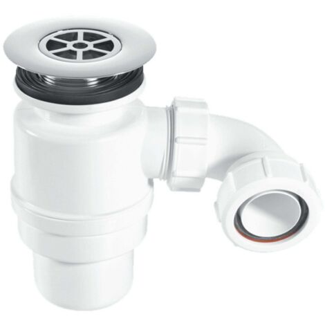 McAlpine 80mm Water Seal Resealing Shower Trap With Multifit Outlet STW12-R
