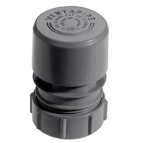 Mcalpine aérateur abs ventapipe 25 avec collier de serrage ø40mm convenant pour max. 3 appareils d'évacuation