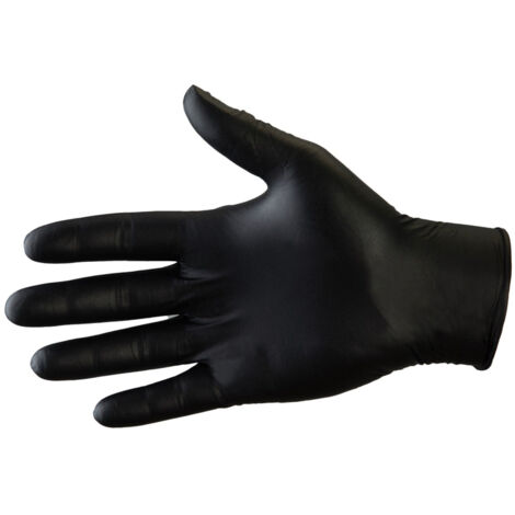 McAlpine Biodegradable Nitrile Gloves XL, 100 Pack, Powder Free