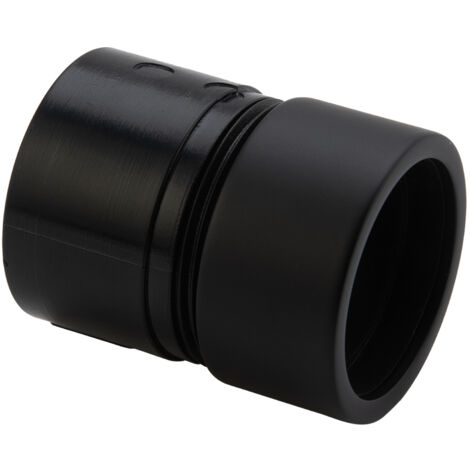McAlpine Black Brass Compression Straight Conn - ABS32/35G-BMB