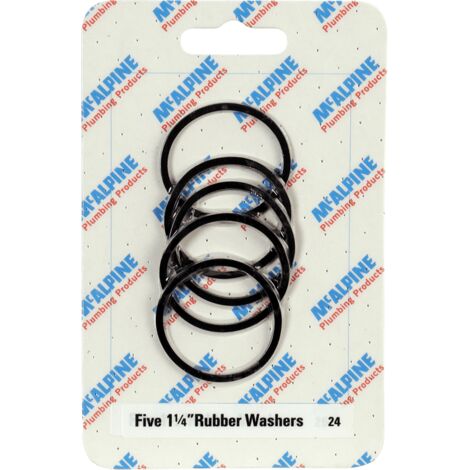 McAlpine CARD-24 Five 1¼" Rubber Washers - RW1 x 5