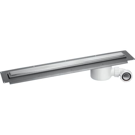 McAlpine CD1000-O-P Polished Stainless Steel Slimline Channel Drain - 948mm