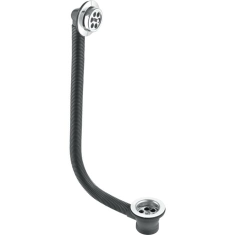 McAlpine Chrome Plated Combined Bath Waste and Overflow with Centre Pin Fixing 1.5'' FBW2PC