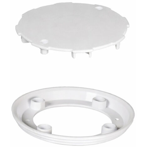 Mcalpine Cover & Clamp Ring TSG-CL+COV-W - Plumbing Essential