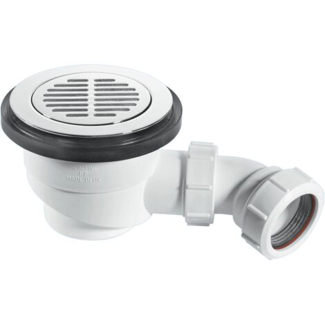 McAlpine ST90CPB-S 90mm x 50mm Water Seal Shower Trap