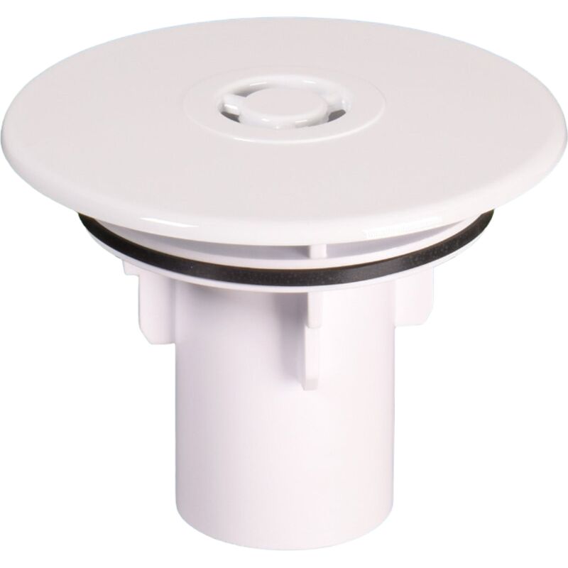 Image of McAlpine ST90WHTOP+TUBE White Plastic Flange And&hellip;