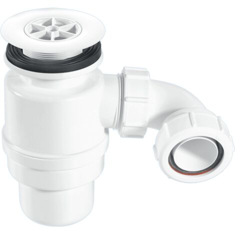 McAlpine STW11-R 80mm Water Seal Resealing Shower Trap with Multifit Outlet