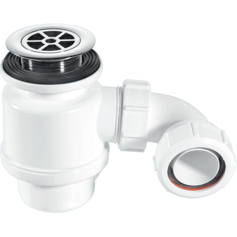 McAlpine STW4-R 50mm Water Seal Resealing Shower Trap with Multifit Outlet