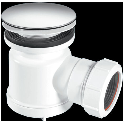 McAlpine STW7-M 19mm Water Seal Shower Trap, Universal Outlet