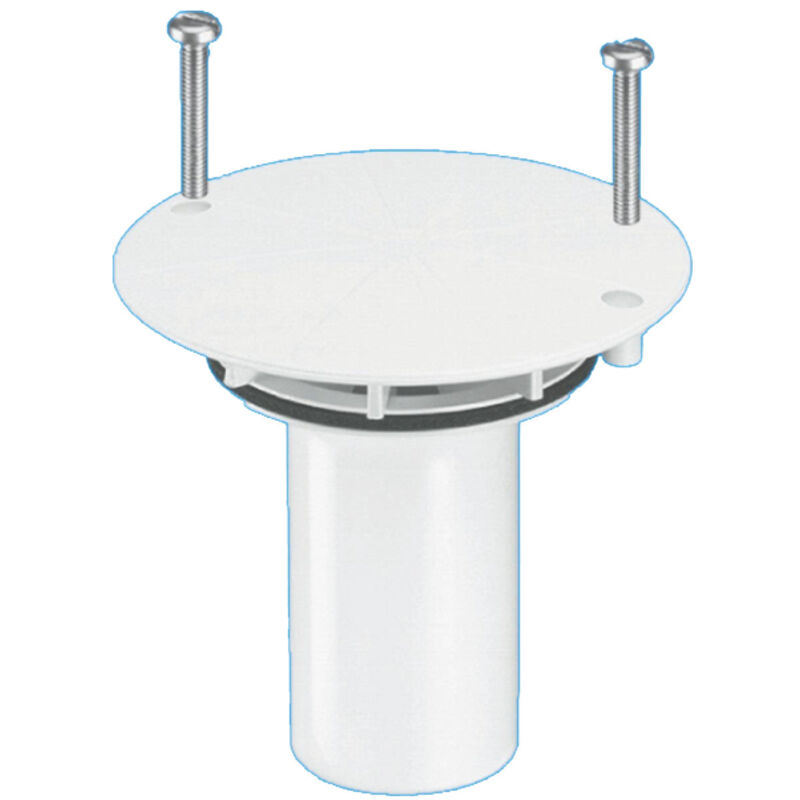 McAlpine Tsgwcover+Tube White Plastic Cover Plate
