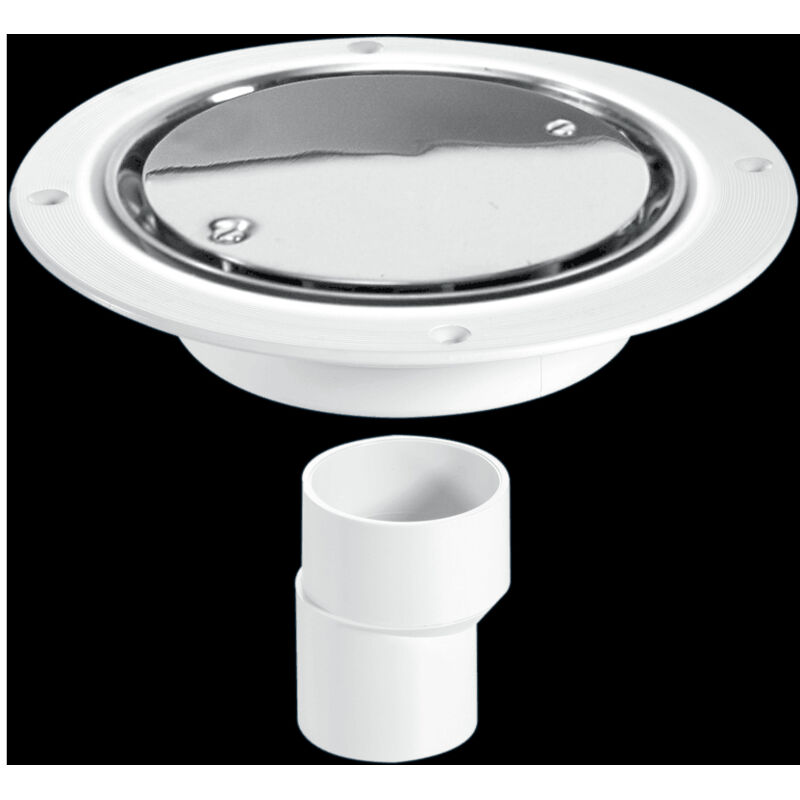 McAlpine Untrapped Gully, Clamp Ring, Cover Plate, 2" Vertical