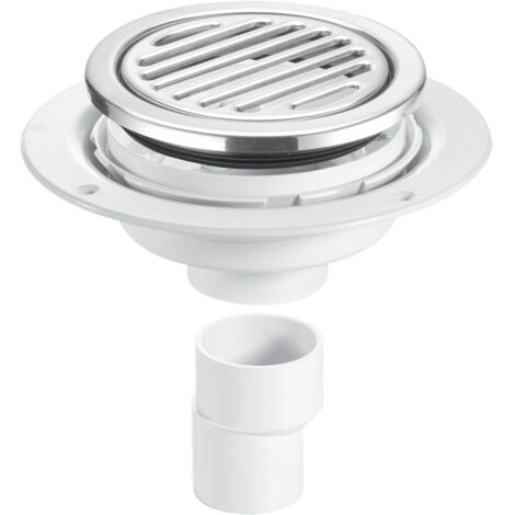 McAlpine USG2-R125SS Untrapped Gully with 2" Vertical Outlet with 2" x 1½" Reducer and Round Tile