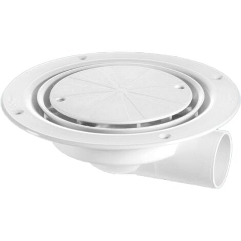 McAlpine USG3WH Untrapped Gully, Clamp Ring and Cover Plate, 1½" Horizontal Outlet