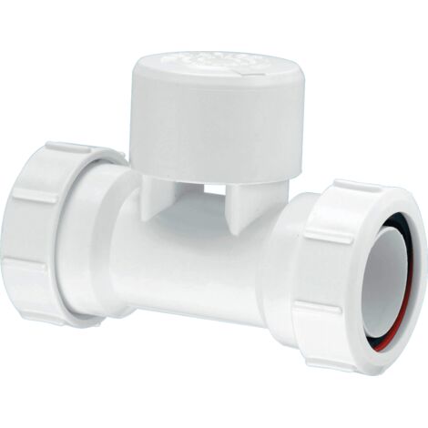McAlpine VP3 Ventapipe 25 Air Admittance Valve with integral 1.5" Multifit Tee