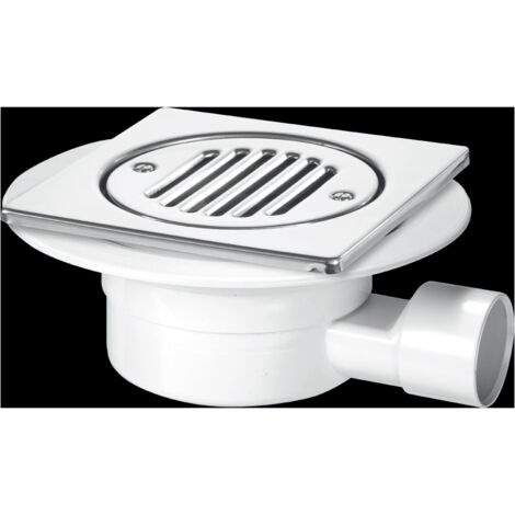 McAlpine VSG1T6SS Shower Gully Valve with Removable Grid