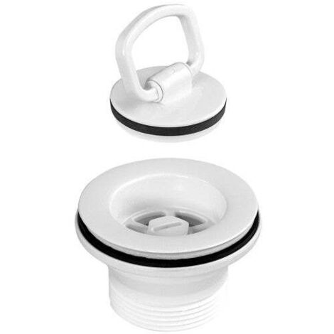 McAlpine W9PH-WH 1.5" Centre Pin Sink Waste - White