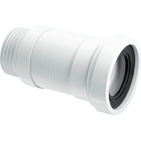 McAlpine WC-F18S 97-107mm Inlet x 3.5"/90mm Outlet Flexible WC Connector