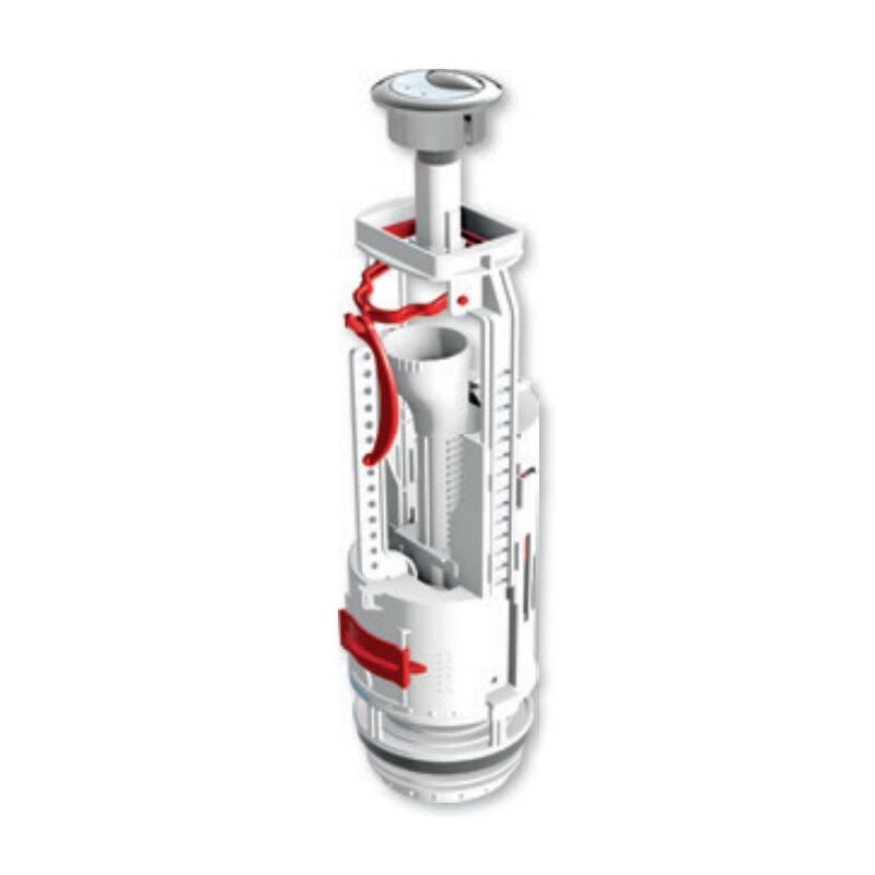 Dubourgel - Mécanisme chasse d'eau à étrier mecatech 2 3/6L + Robinet sr - 702323