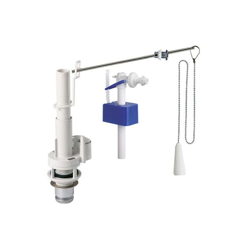 Cr Smart - Mécanisme d'échappement wc simple à chaînette pour chasse haute en porcelaine + Flotteur latéral - Brand: cr