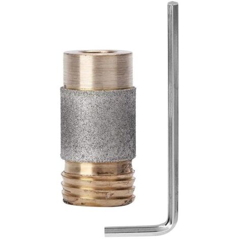 MCBL58 - Mèche de meulage diamant en céramique et verre - Mini outil portable pour meuleuse de vitrail pour meulage de bord de pierre