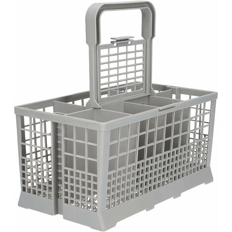 McFilter Panier à couverts universel pour lave-vaisselle AEG Miele Siemens Neff Bosch Gaggenau Küppersbusch etc. - 24 x 13.6 x 12 cm